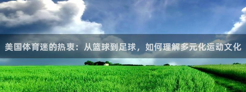 JJB竞技宝官方正版app开户：美国体育迷的热衷：从篮球到足